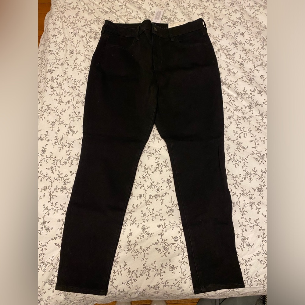 American Eagle high waist skinny jeans (size 14 short, brand new with tags)